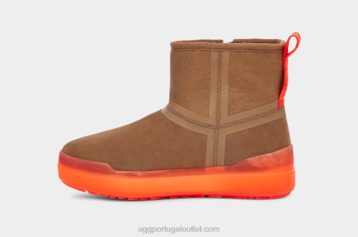 castanha tecnologia clássica mini UGG 20TJ835 mulheres