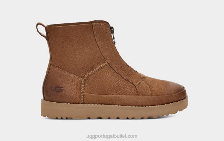 castanha zíper frontal desconstruído UGG 20TJ692 mulheres