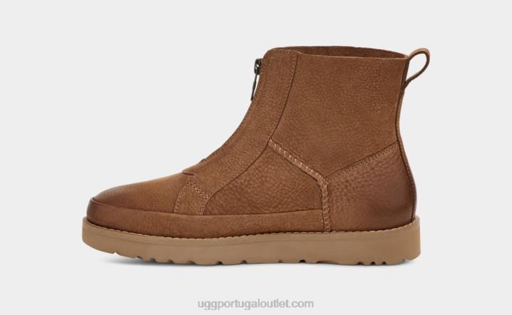 castanha zíper frontal desconstruído UGG 20TJ692 mulheres
