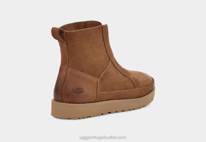 castanha zíper frontal desconstruído UGG 20TJ692 mulheres