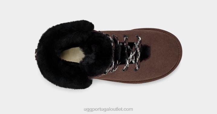 cedro queimado mini laço alpino clássico UGG 20TJ533 mulheres