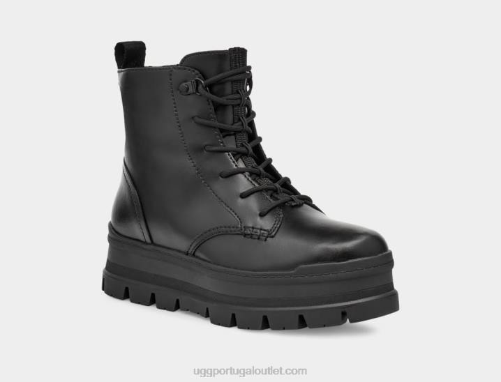 couro preto Sidnee UGG 20TJ700 mulheres