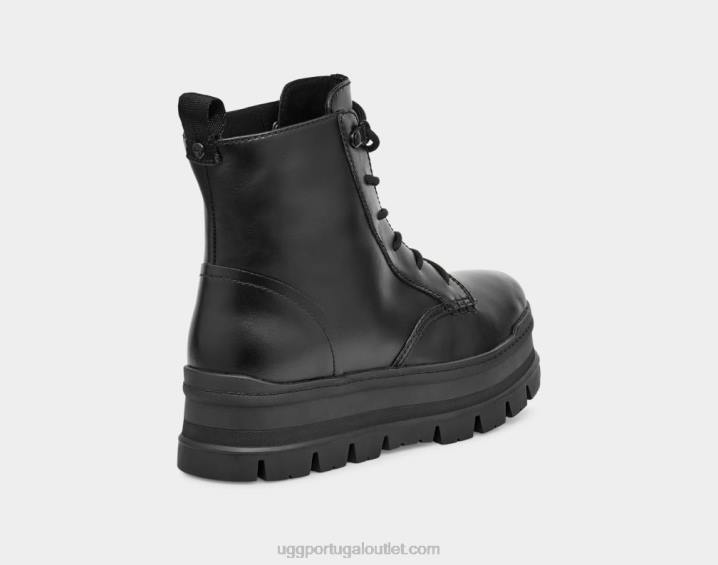 couro preto Sidnee UGG 20TJ700 mulheres