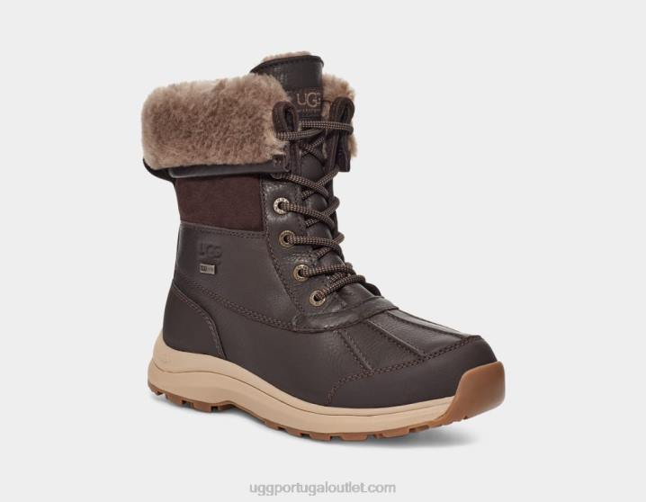 couro resistente bota adirondack iii UGG 20TJ791 mulheres