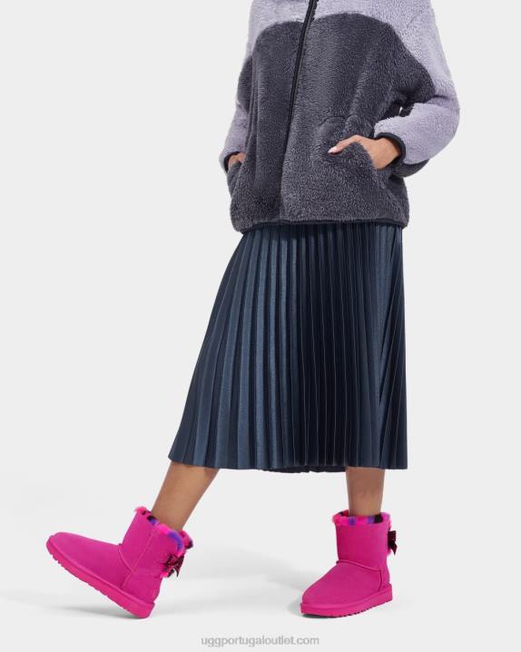 esteva mini bailey bow xadrez punk UGG 20TJ861 mulheres