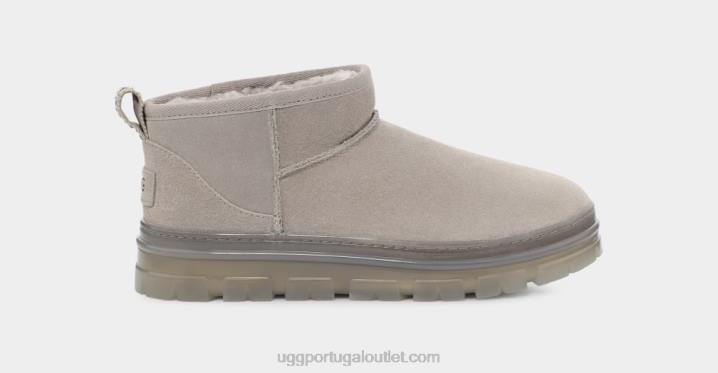 fogueira clássico ultra mini claro UGG 20TJ790 mulheres