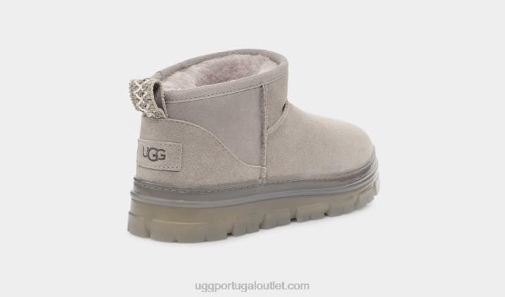 fogueira clássico ultra mini claro UGG 20TJ790 mulheres