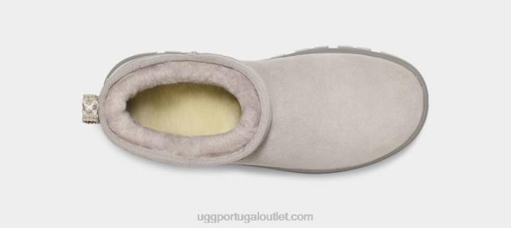 fogueira clássico ultra mini claro UGG 20TJ790 mulheres