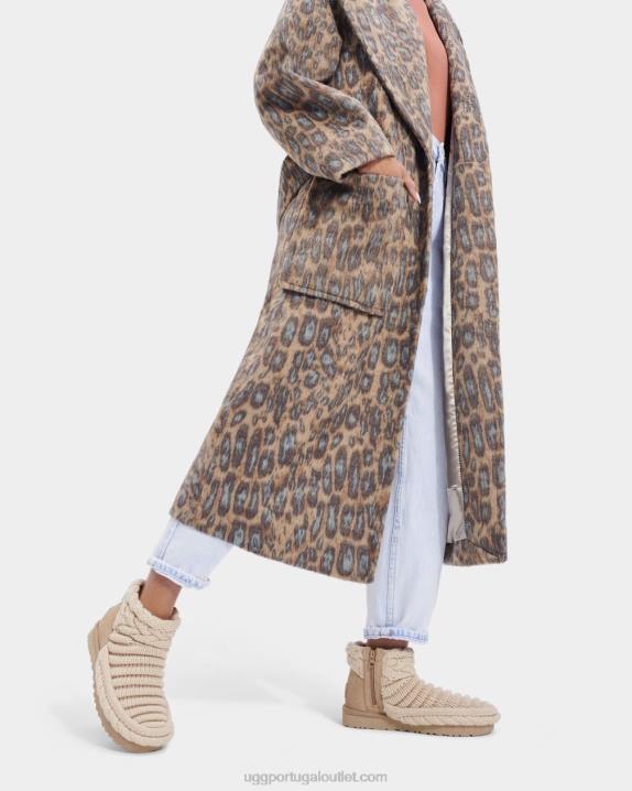 natural clássico mini malha grossa UGG 20TJ703 mulheres