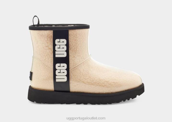 natural/preto clássico transparente mini UGG 20TJ2218 mulheres