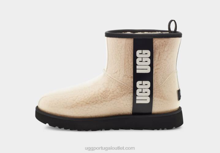 natural/preto clássico transparente mini UGG 20TJ2218 mulheres