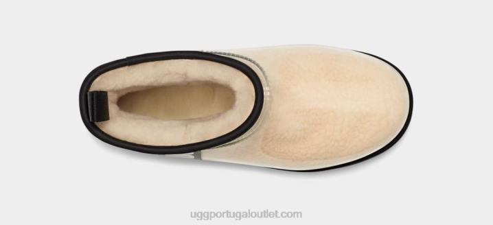 natural/preto clássico transparente mini UGG 20TJ2218 mulheres