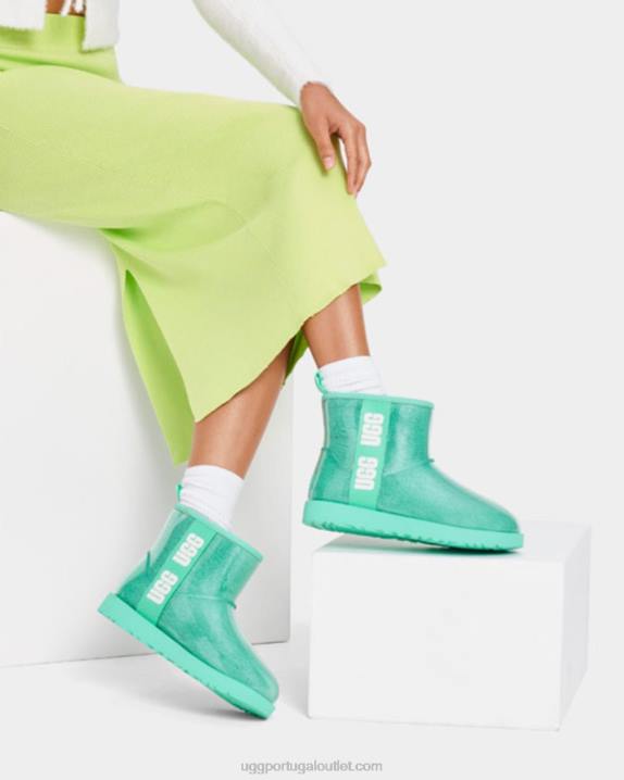 piscina de maré clássico transparente mini UGG 20TJ777 mulheres