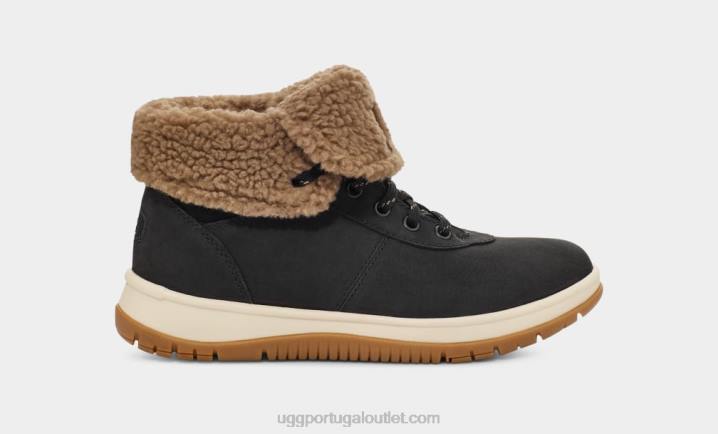 preto Lakesider mid lace up UGG 20TJ722 mulheres