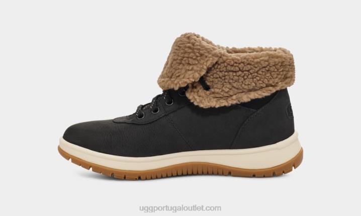 preto Lakesider mid lace up UGG 20TJ722 mulheres