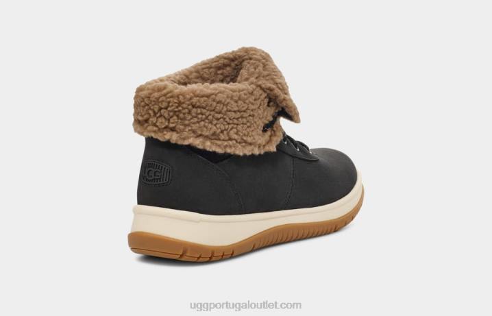 preto Lakesider mid lace up UGG 20TJ722 mulheres