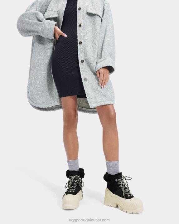 preto adiroam caminhante UGG 20TJ2046 mulheres