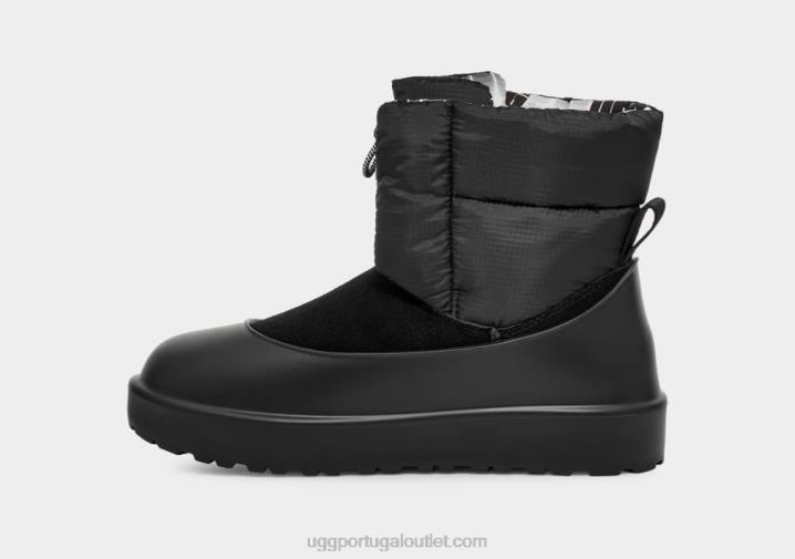 preto botão maxi clássico UGG 20TJ521 mulheres