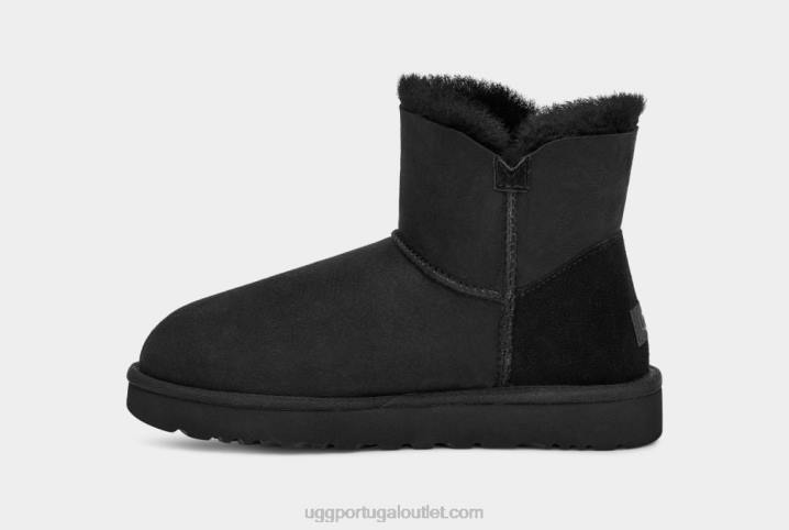 preto bota mini bailey button ii UGG 20TJ364 mulheres