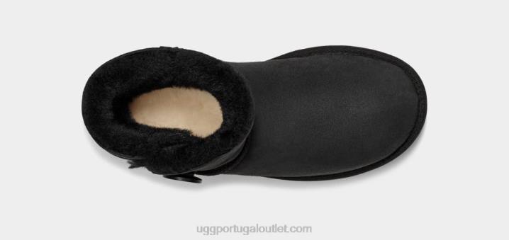 preto bota mini bailey button ii UGG 20TJ364 mulheres
