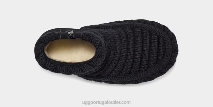 preto clássico mini malha grossa UGG 20TJ702 mulheres