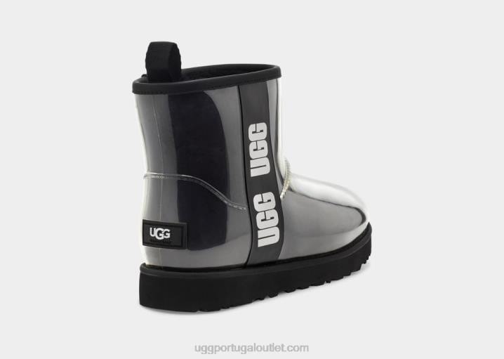 preto clássico transparente mini UGG 20TJ778 mulheres
