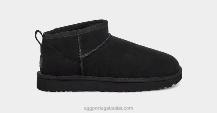 preto clássico ultra mini UGG 20TJ560 mulheres