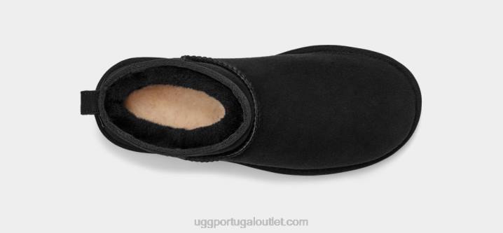 preto clássico ultra mini UGG 20TJ560 mulheres