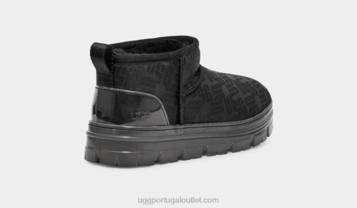 preto clássico ultra mini monograma UGG 20TJ2136 mulheres