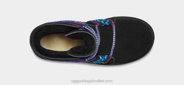 preto plataforma de trança clássica mini ii UGG 20TJ654 mulheres