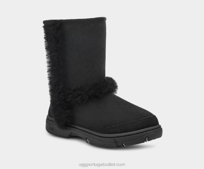 preto sunburst curto UGG 20TJ61 mulheres