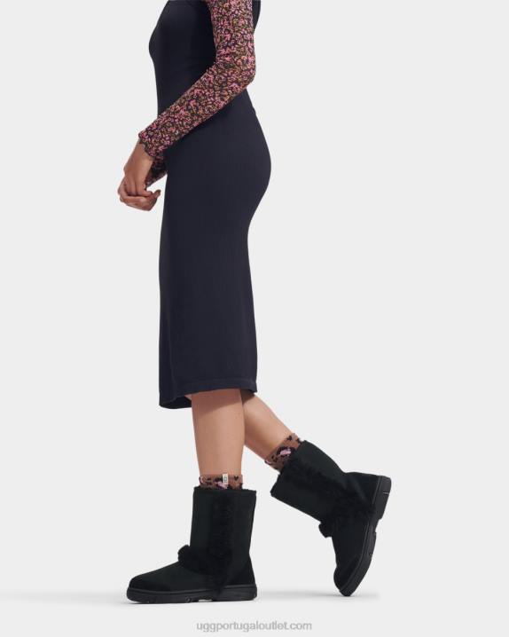 preto sunburst curto UGG 20TJ61 mulheres