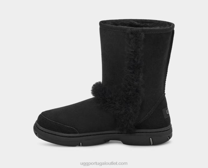 preto sunburst curto UGG 20TJ61 mulheres