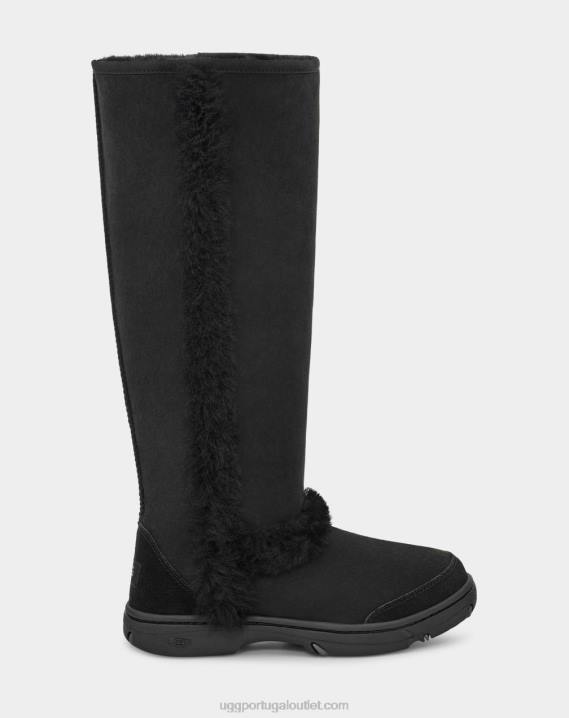 preto sunburst extra alto UGG 20TJ780 mulheres