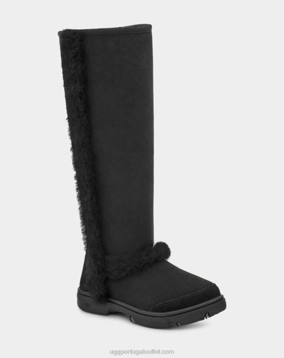 preto sunburst extra alto UGG 20TJ780 mulheres