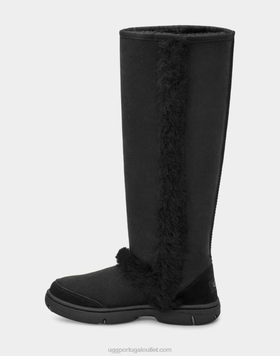 preto sunburst extra alto UGG 20TJ780 mulheres