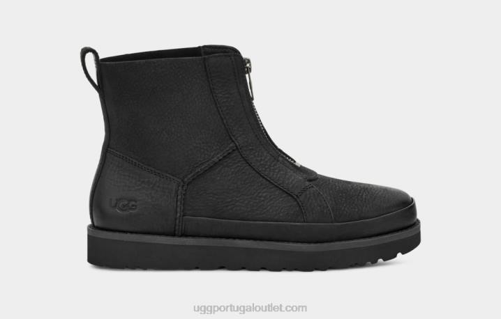 preto zíper frontal desconstruído UGG 20TJ691 mulheres