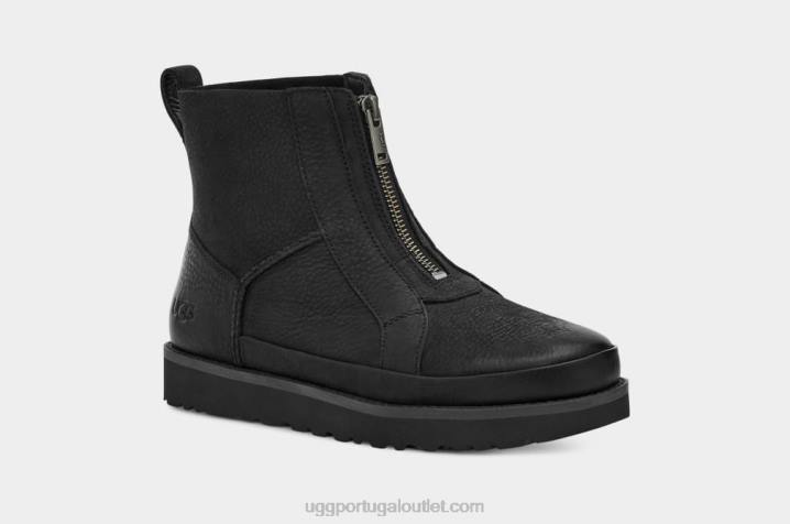 preto zíper frontal desconstruído UGG 20TJ691 mulheres