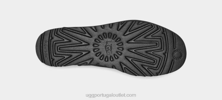 preto zíper frontal desconstruído UGG 20TJ691 mulheres