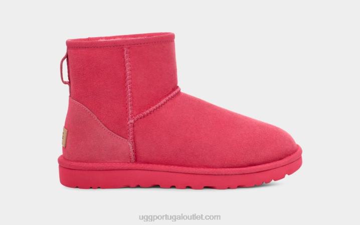 rosa rosado bota clássica mini ii UGG 20TJ2149 mulheres