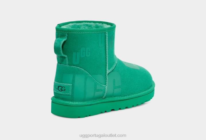 verde esmeralda clássico mini gráfico de dispersão UGG 20TJ49 mulheres