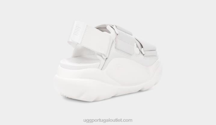 Branco brilhante la sandália de rua UGG 20TJ7 mulheres
