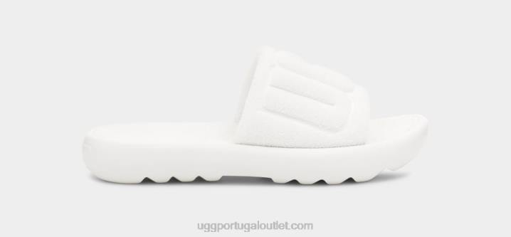 Branco brilhante minislide UGG 20TJ491 mulheres