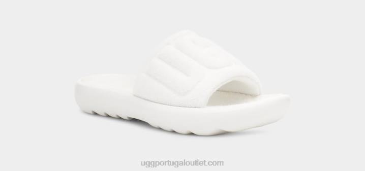 Branco brilhante minislide UGG 20TJ491 mulheres