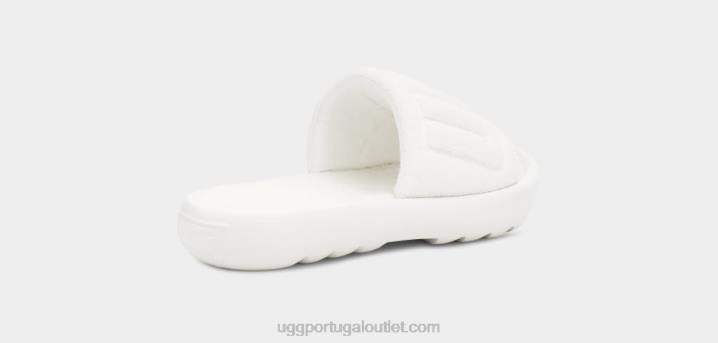 Branco brilhante minislide UGG 20TJ491 mulheres