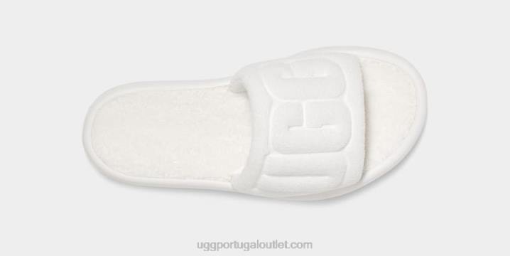 Branco brilhante minislide UGG 20TJ491 mulheres