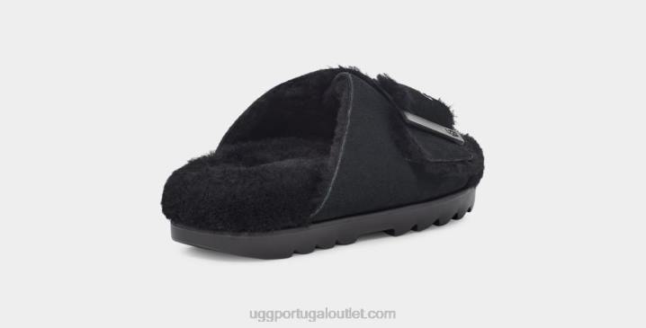 Camurça preta fivela exterior UGG 20TJ787 mulheres
