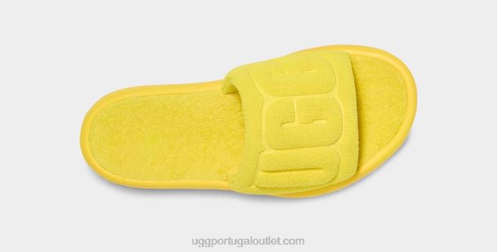 amarelo ensolarado minislide UGG 20TJ489 mulheres