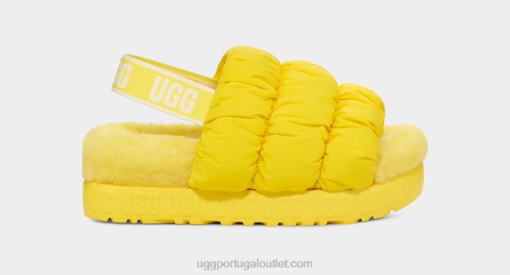 amarelo ensolarado scrunchita UGG 20TJ536 mulheres