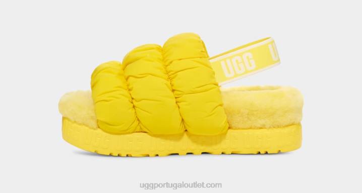 amarelo ensolarado scrunchita UGG 20TJ536 mulheres